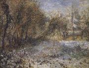 Pierre Renoir Snowy Landscape Sweden oil painting artist